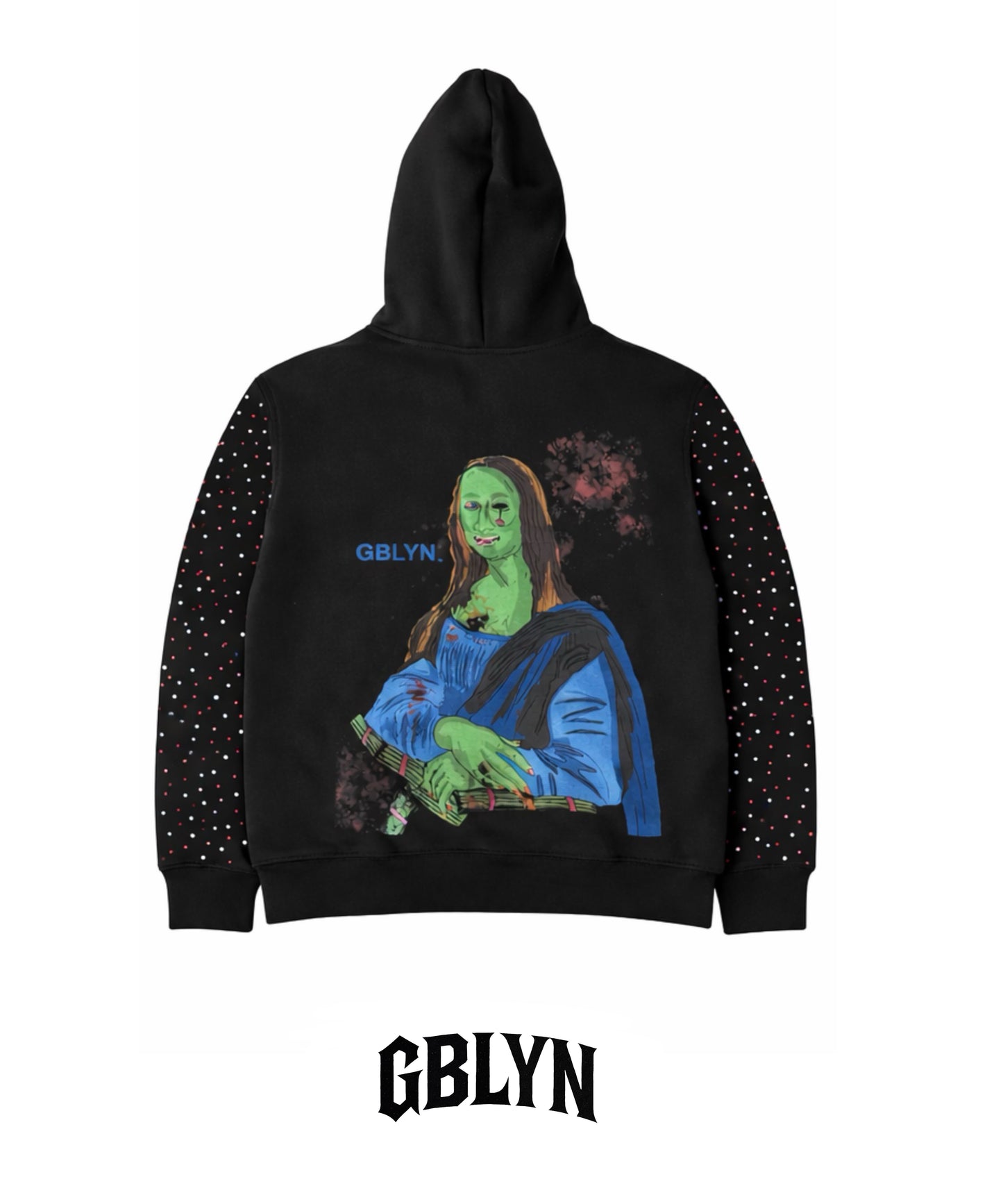 The “Mona Feasta” GBLYN Black Hoodie