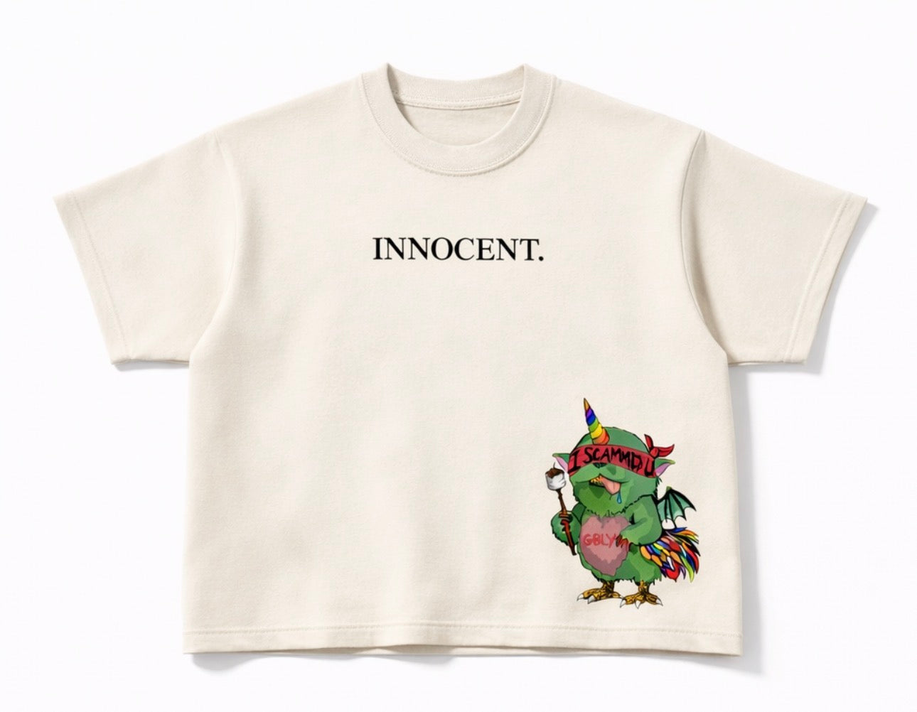 “Innocent GBLYN” Tee — Coming Soon