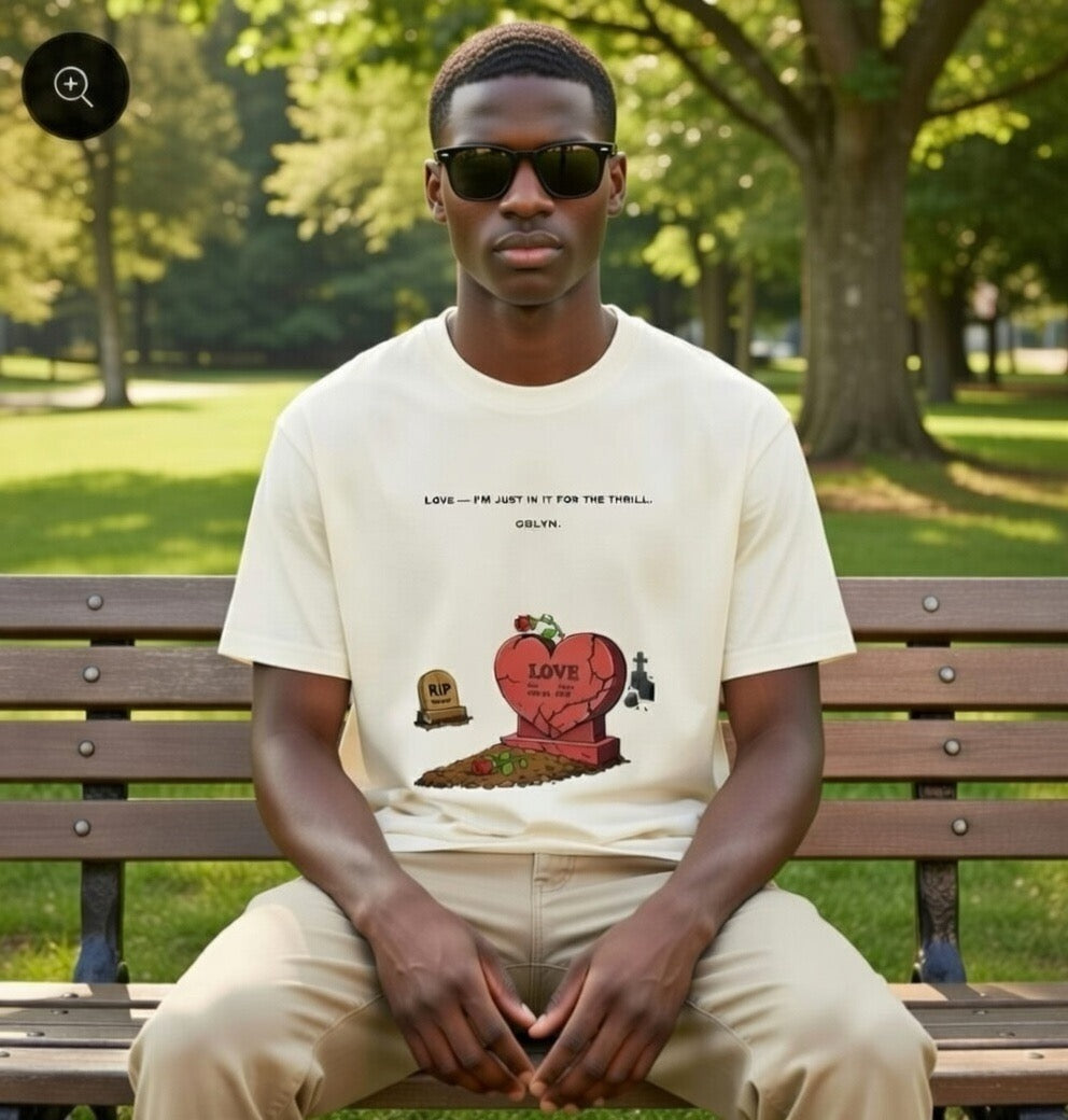 “Love Dies” Boxy Tee by GBLYN